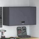 vidaXL Zwart 90 x 40 x 53 cm Poedergecoat staal