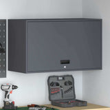 vidaXL Zwart 90 x 40 x 53 cm Poedergecoat staal
