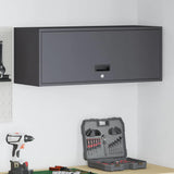 vidaXL Zwart 90 x 40 x 53 cm Poedergecoat staal