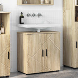 vidaXL Badkamerkast Wit 61 x 35 x 64 cm Bewerkt hout & Metaal