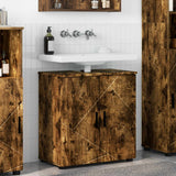 vidaXL Badkamerkast Wit 61 x 35 x 64 cm Bewerkt hout & Metaal