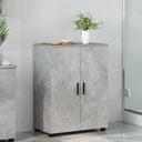 vidaXL Badkamerkast Wit 60 x 35 x 80 cm Bewerkt hout & Metaal