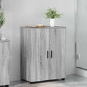 vidaXL Badkamerkast Wit 60 x 35 x 80 cm Bewerkt hout & Metaal