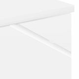 vidaXL Badkamerkast met opslag Hoogglans wit 30 x 35 x 192 cm