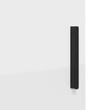 vidaXL Badkamerkast Wit 30 x 31,5 x 61 cm Bewerkt hout & Metaal
