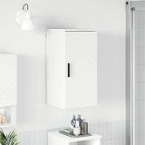vidaXL Badkamerkast Wit 30 x 31,5 x 61 cm Bewerkt hout & Metaal