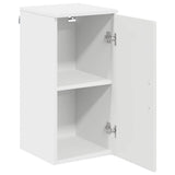 vidaXL Badkamerkast Wit 30 x 31,5 x 61 cm Bewerkt hout & Metaal