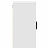vidaXL Badkamerkast Wit 30 x 31,5 x 61 cm Bewerkt hout & Metaal