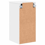 vidaXL Badkamerkast Wit 30 x 31,5 x 61 cm Bewerkt hout & Metaal