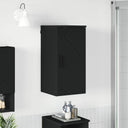vidaXL Badkamerkast Wit 30 x 31,5 x 61 cm Bewerkt hout & Metaal