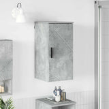 vidaXL Badkamerkast Wit 30 x 31,5 x 61 cm Bewerkt hout & Metaal