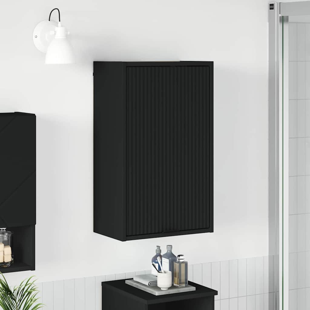vidaXL Badkamerkast Wit 39 x 23,5 x 65 cm Bewerkt hout & Metaal