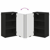 vidaXL Badkamerkast Wit 39 x 23,5 x 65 cm Bewerkt hout & Metaal