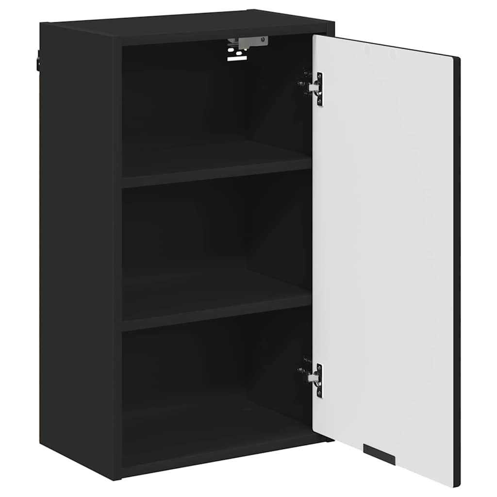 vidaXL Badkamerkast Wit 39 x 23,5 x 65 cm Bewerkt hout & Metaal