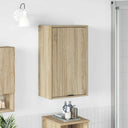 vidaXL Badkamerkast Wit 39 x 23,5 x 65 cm Bewerkt hout & Metaal