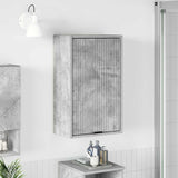 vidaXL Badkamerkast Wit 39 x 23,5 x 65 cm Bewerkt hout & Metaal