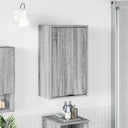 vidaXL Badkamerkast Wit 39 x 23,5 x 65 cm Bewerkt hout & Metaal