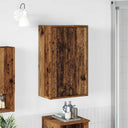 vidaXL Badkamerkast Wit 39 x 23,5 x 65 cm Bewerkt hout & Metaal