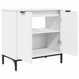 vidaXL Wastafel kabinet voor de badkamer Wit 60.5 x 33.5 x 61 cm