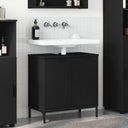 vidaXL Wastafel kabinet voor de badkamer Wit 60.5 x 33.5 x 61 cm