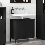 vidaXL Wastafel kabinet voor de badkamer Wit 60.5 x 33.5 x 61 cm