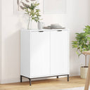 vidaXL Dressoir Wit 69,5 x 33 x 82 cm Bewerkt hout