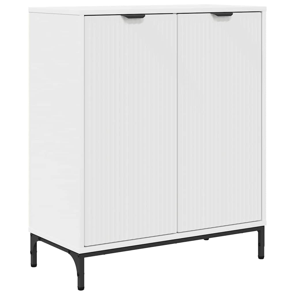 vidaXL Dressoir Wit 69,5 x 33 x 82 cm Bewerkt hout