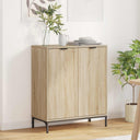 vidaXL Dressoir Wit 69,5 x 33 x 82 cm Bewerkt hout
