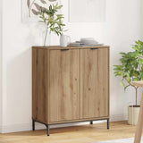 vidaXL Dressoir Wit 69,5 x 33 x 82 cm Bewerkt hout