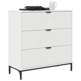vidaXL Sideboard with Drawer White 79.5 x 33 x 82 cm Engineered wood