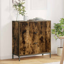 vidaXL Sideboard with Drawer White 79.5 x 33 x 82 cm Engineered wood