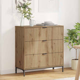 vidaXL Sideboard with Drawer White 79.5 x 33 x 82 cm Engineered wood