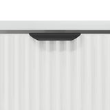 vidaXL Salontafel met lade Wit 90 x 49 x 46 cm Bewerkt hout