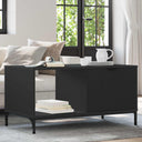 vidaXL Salontafel met lade Wit 90 x 49 x 46 cm Bewerkt hout