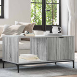 vidaXL Salontafel met lade Wit 90 x 49 x 46 cm Bewerkt hout