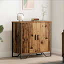 vidaXL Dressoir 78x35,5x74,5 cm bewerkt hout sonoma eikenkleurig