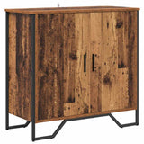 vidaXL Dressoir 78x35,5x74,5 cm bewerkt hout sonoma eikenkleurig