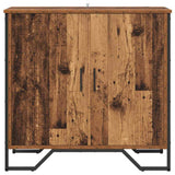 vidaXL Dressoir 78x35,5x74,5 cm bewerkt hout sonoma eikenkleurig