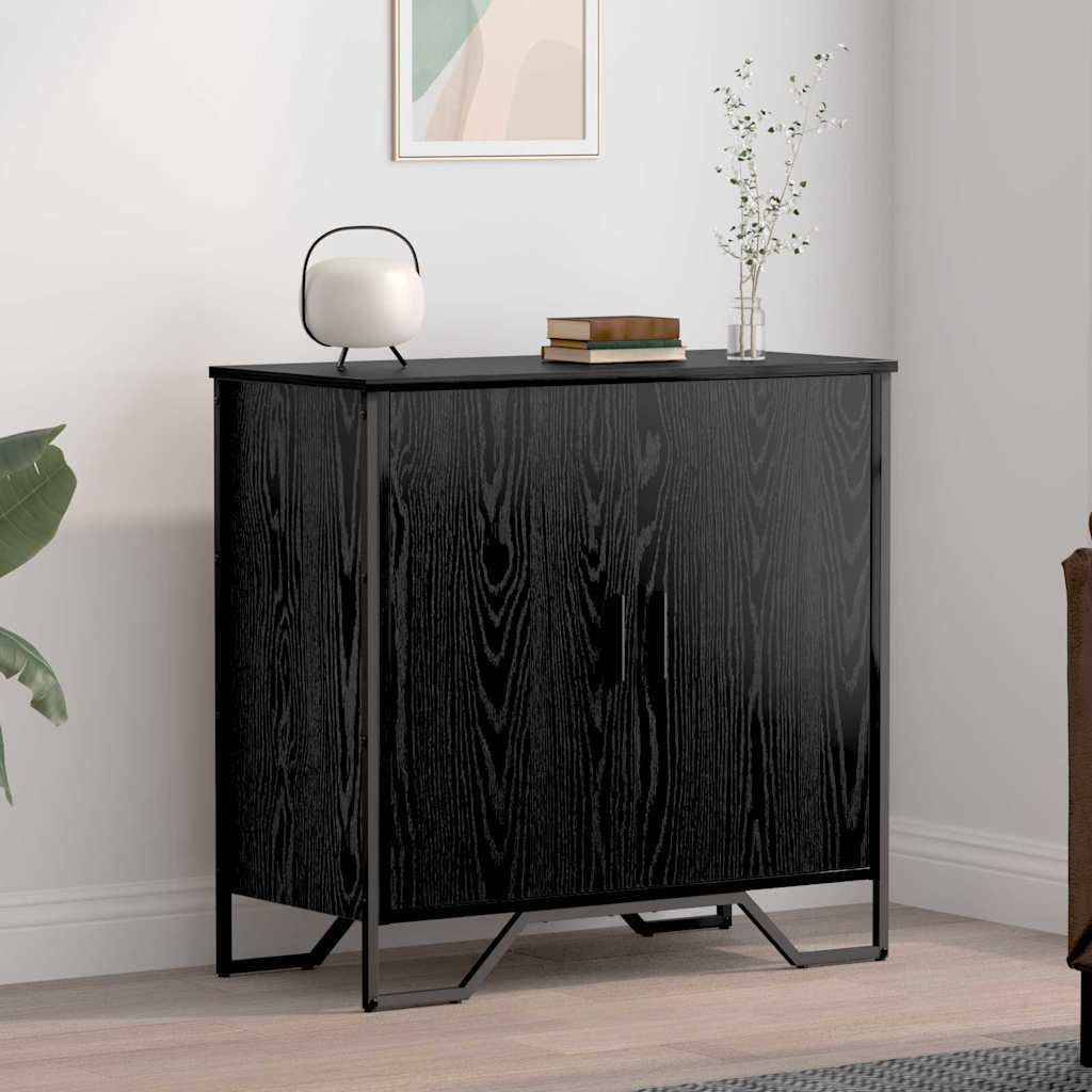 vidaXL Dressoir 78x35,5x74,5 cm bewerkt hout sonoma eikenkleurig