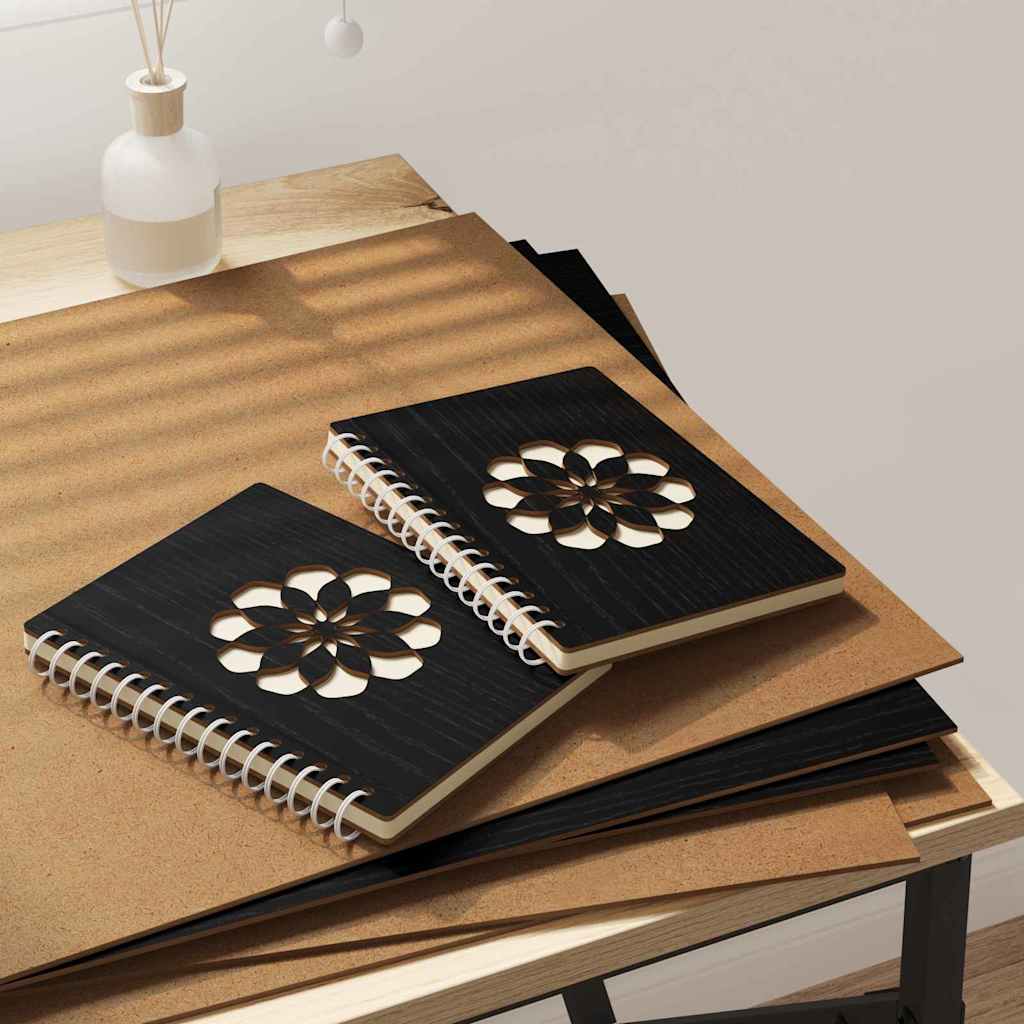vidaXL Decor Panels 12 pcs Wit 40 x 60 x 0.27 cm Bewerkt hout