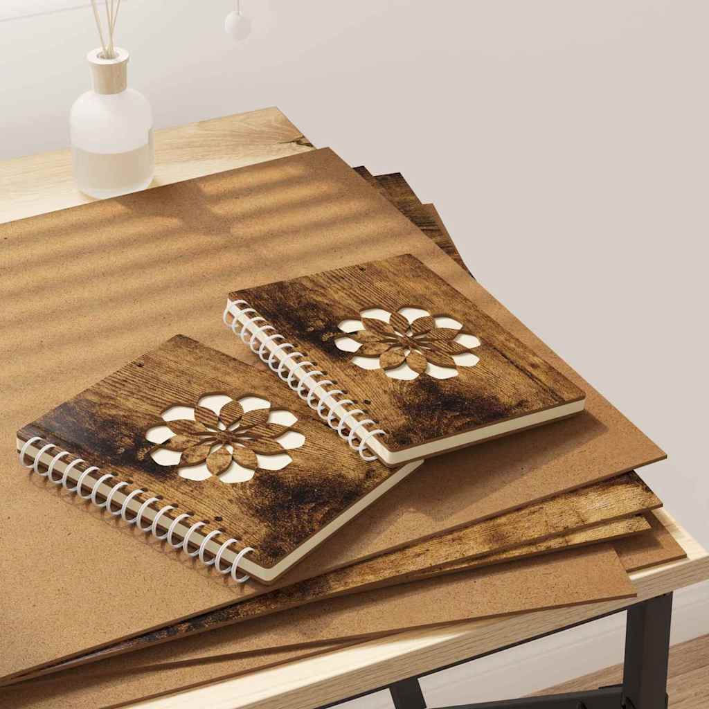 vidaXL Decor Panels 12 pcs Wit 40 x 60 x 0.27 cm Bewerkt hout