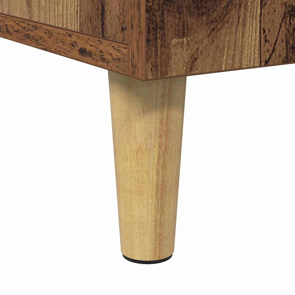 vidaXL Bureau 140x50x75 cm bewerkt hout wit