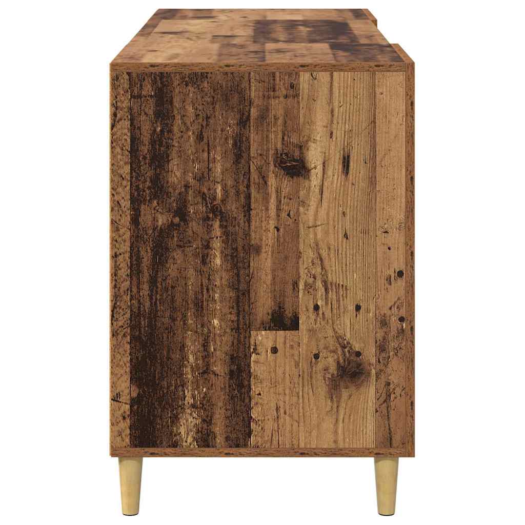 vidaXL Bureau 140x50x75 cm bewerkt hout wit