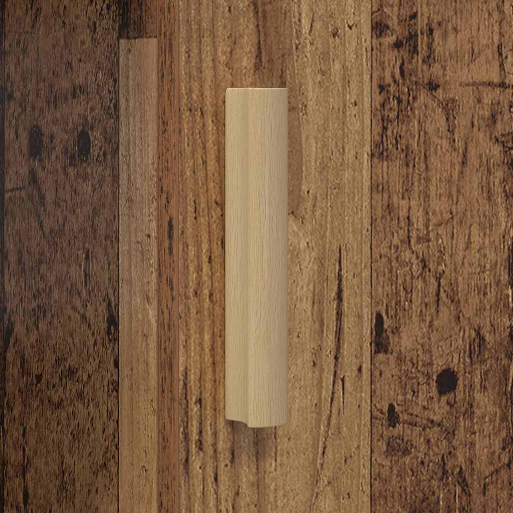 vidaXL Bureau 140x50x75 cm bewerkt hout wit
