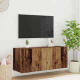 vidaXL TV cabinet with LED lights 30.5x35x30 cm white