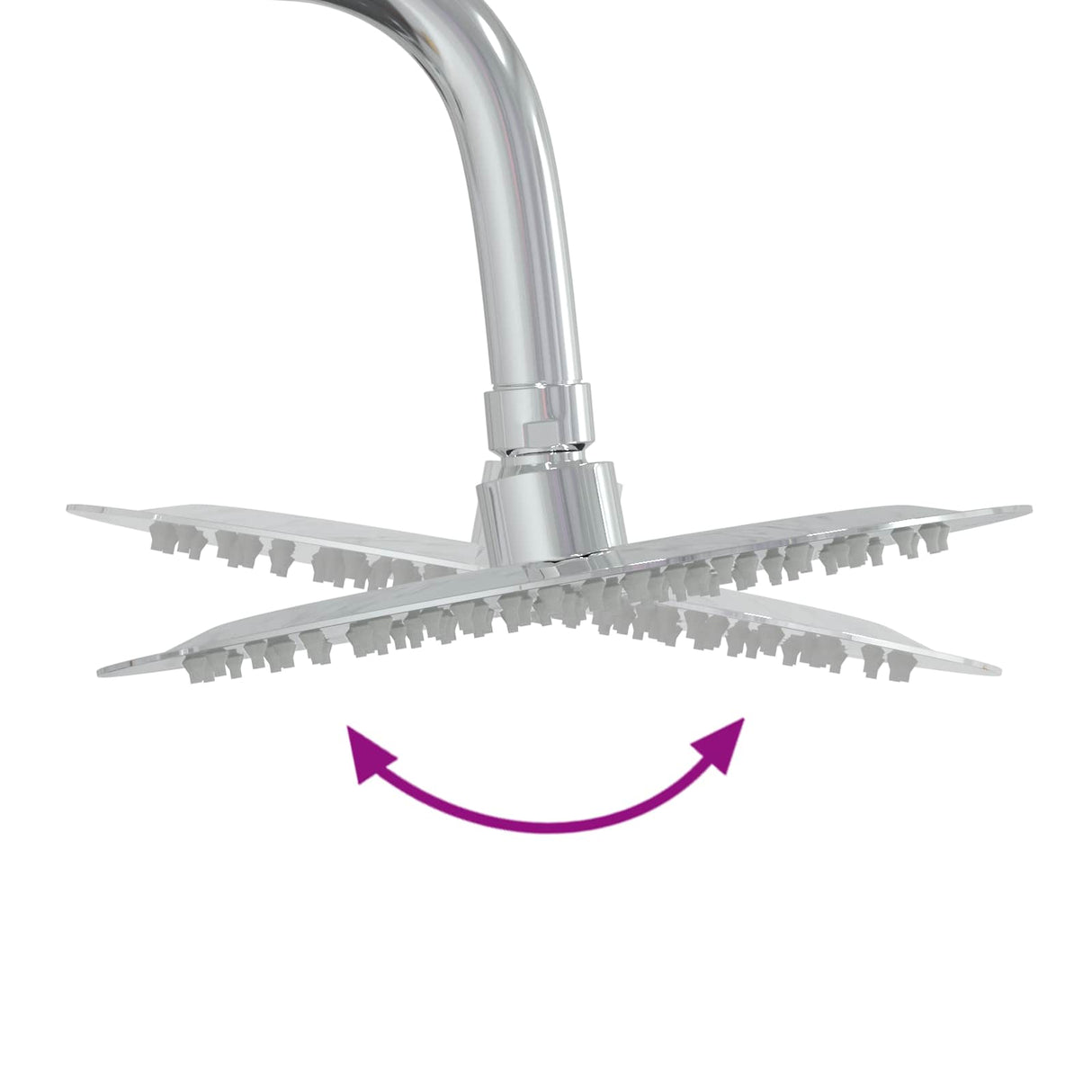 vidaXL Buitendouche 223 cm Massief grenenhout en roestvrijstaal