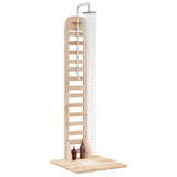 vidaXL Buitendouche 223 cm Massief grenenhout en roestvrijstaal