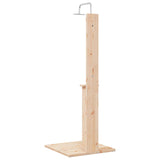 vidaXL Buitendouche 206 cm Massief grenenhout en roestvrijstaal