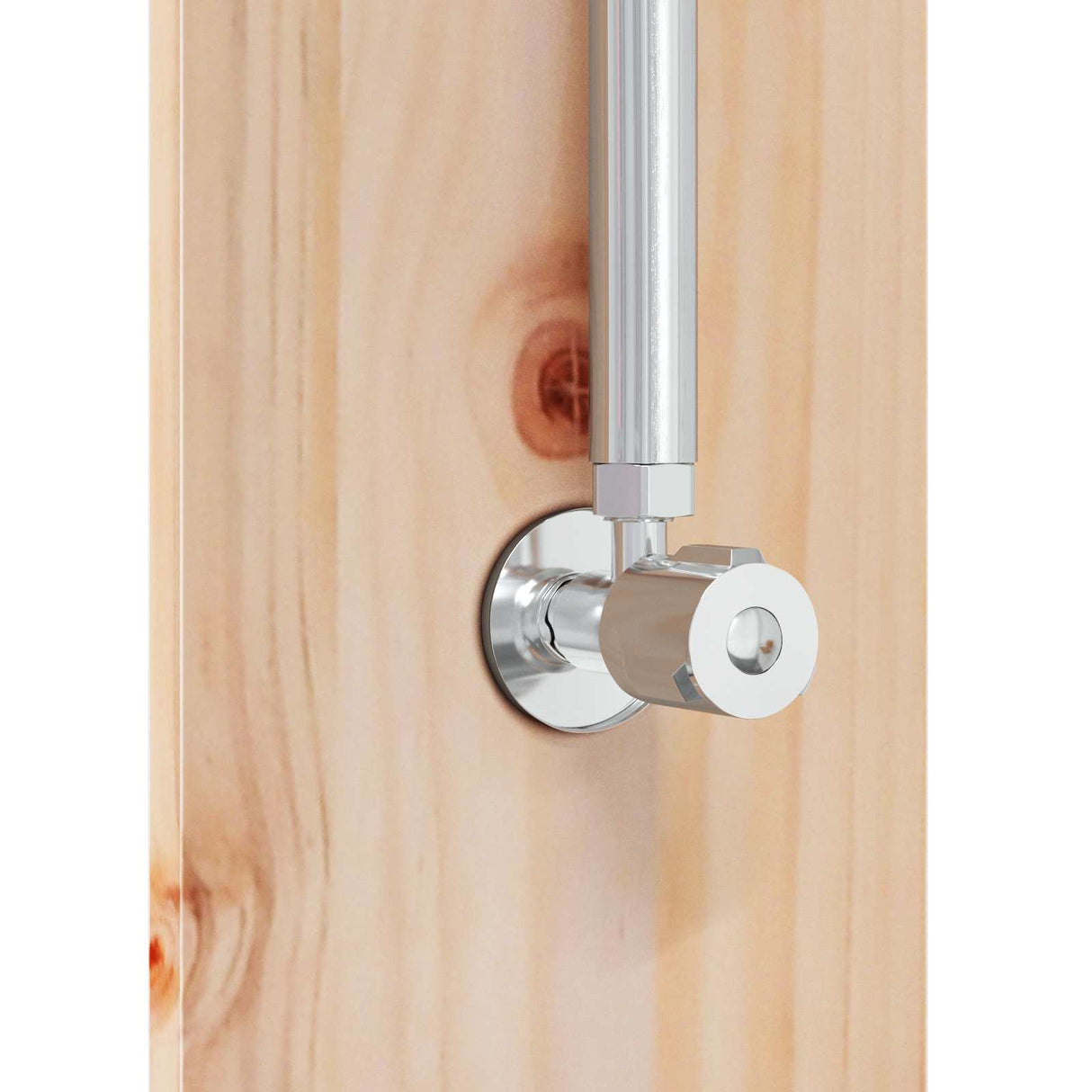 vidaXL Buitendouche 206 cm Massief grenenhout en roestvrijstaal