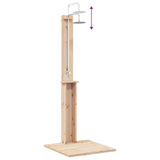 vidaXL Buitendouche 206 cm Massief grenenhout en roestvrijstaal